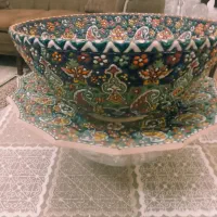 ظرف پذیرایی میناکاری