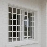 آکوردونی حفاظ نرده درب حیاطی|مصالح و تجهیزات ساختمان|پرند, فاز ۶|دیوار