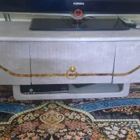 میز تلویزیون طوسی