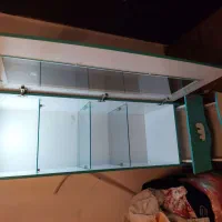 تخت نوجوان با دوتا کشو جادار و تشک نو و بوفه کمد|تخت و سرویس خواب|پرند, فاز ۶|دیوار