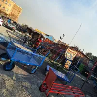 گاری چهار چرخ درب دار باربر دستی (درب دار کشویی)|ابزارآلات|تهران, خانی آباد نو جنوبی|دیوار