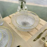 سرویس سولو لب طلا|ظروف سرو و پذیرایی|شاهین دژ, |دیوار