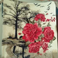 پتو گلبافت دونفره|رختخواب، بالش، پتو|شیروان (خراسان), |دیوار