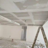 نقاشی ساختمان کناف سقف روغنی پلاستیک درپنچره نما