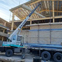 جرثقیل ۷تن دکل بلندو۱۵تن کفی|خدمات حمل و نقل|اردبیل, |دیوار