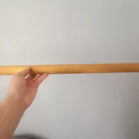 دوعدد چوب پرده فلزی|پرده، رانر، رومیزی|اهواز, ۳۰ متری|دیوار