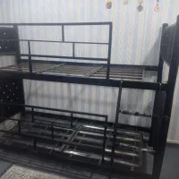تخت دونفره فلزی درحدنو|تخت و سرویس خواب|اهواز, معین زاده|دیوار