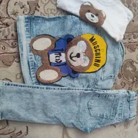 لباس سه تیکه لی برای یک تا دوسال
