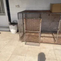 قفس آهنی مرغ و کبوتر|لوازم جانبی حیوانات|خرمشهر, |دیوار