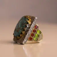 انگشتر کلکسیونی با سیمکارت هم معاوضه دارم|جواهرات|تهران, اسکندری|دیوار