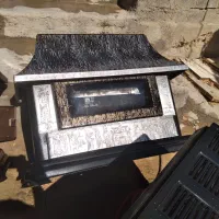 بخاری گازی شومینه|بخاری، هیتر، شومینه|زالیان, |دیوار