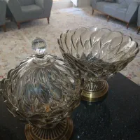 پذیرایی شامپانی ،جا میوه وشکلات خوری و مرغ خوری
