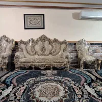 مبل سلطنتی ۹ نفره|مبلمان خانگی و میز عسلی|کهنوج, |دیوار