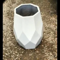 گلدان فایبر گلاس بزرگ|گل و گیاه طبیعی|رباطکریم, رباطکریم|دیوار