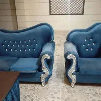 مبل7 نفره با عسلی|مبلمان خانگی و میز عسلی|سنندج, |دیوار