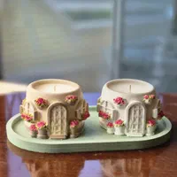 دکوری ها و گیفت سنگ مصنوعی و شمع|صنایع دستی و سایر لوازم تزئینی|اصفهان, طامه|دیوار