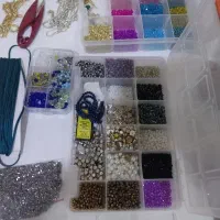 وسایل جواهر دوزی ملیله منجق تطریز