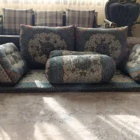 ست هفت تیکه پشتی مدل شاه نشین