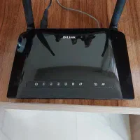 مودم adsl dlink دو آنتن در حد نو