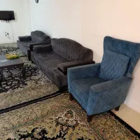 مقداری وسیله منزل یخچال فرش مبل تخت خواب گاز