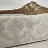 مبل ۹نفره سفیدطلایی|حراج|خواف, |دیوار