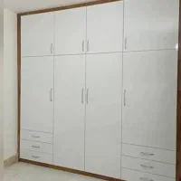 کمد دیواری در رنگ بندی متنوع|جاکفشی، کمد، دراور|پاکدشت, شهرک امام رضا|دیوار