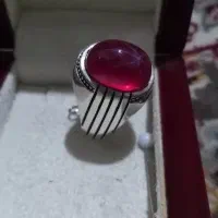 انگشتر نقره یاقوت|جواهرات|کرمانشاه, |دیوار