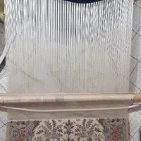 قالی نیمه بافت