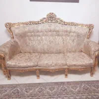 مبل استیل ۹ نفره چوب راش