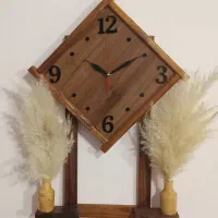 تولیدظروف چوبی وساعت دیواری کلبه چوب اردکان|ظروف سرو و پذیرایی|اردکان, |دیوار