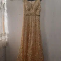 لباس مجلسی طوسی سرمه ای طلایی|لباس|قم, شاد قلی|دیوار