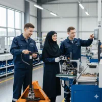 استخدام فوری در کارخانه معتبر(خانم و آقا)