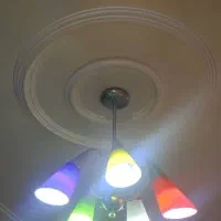 لوستر پنج شعله