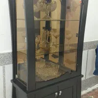 پارتیشن ویترین چوبی