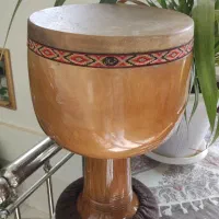 تنبک شیرانی مهر SH دهانه 28 سانت، کاملا نو و تمیز