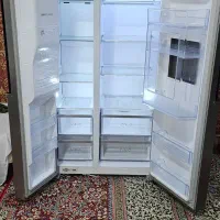 یخچال ساید اسنوا استیل درحداک|یخچال و فریزر|مشهد, سرافرازان|دیوار