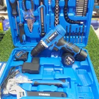 دریل شارژی ویوارکس با ابزار کامل