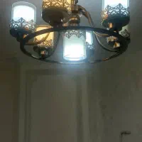 لوستر هفت شاخه برنزی