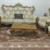 مبل ۹نفره سلطنتی در حد نو|مبلمان خانگی و میز عسلی|دزفول, |دیوار