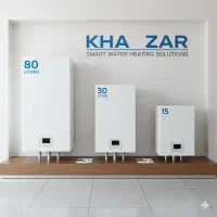 آبگرمکن های برقی خزر در سه سایز