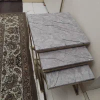 میز عسلی نو جدید فلزی طلایی|مبلمان خانگی و میز عسلی|ری, منصوریه منگل|دیوار