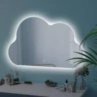 آینه . آینه دفرمه ،بک لایت ،|آینه|مشهد, کشف|دیوار