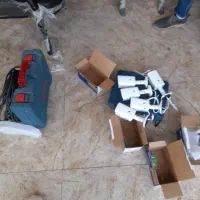 نصب دوربین مداربسته و دزدگیر اماکن تضمینی و تخصصی|خدمات پیشه و مهارت|رشت, سعدی (تختی)|دیوار