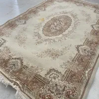 فرش ۶ و ۹‌متری مشابه گوشتی ضخیم کرم