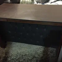 میز مدیریتی ۱/۵۰ در ۹۰ جلو چرمی