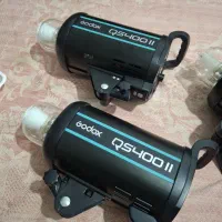 سه عدد فلاش استودیویی 400 ژول گوداکسgodox QS400 ii
