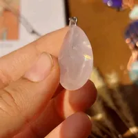 گردنبند سنگ رزکوارتز طبیعی|جواهرات|کرمان, |دیوار