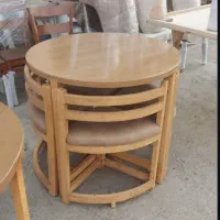 صندلی غذا خوری کمجا گرد و مربع بیضی و مستطیل