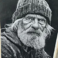 سیاه قلم|تابلو، نقاشی، عکس|شبستر, |دیوار