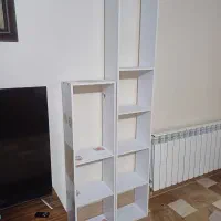 شلف قفسه ۴ عدد ام دی اف|کتابخانه، شلف، قفسه‌های دیواری|تهران, شهرک شریعتی|دیوار